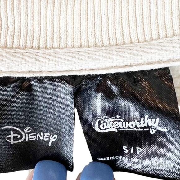 Disney x Cakeworthy Princess Sweatshirt‎ Women’s Small Cream - Picture 3 of 5